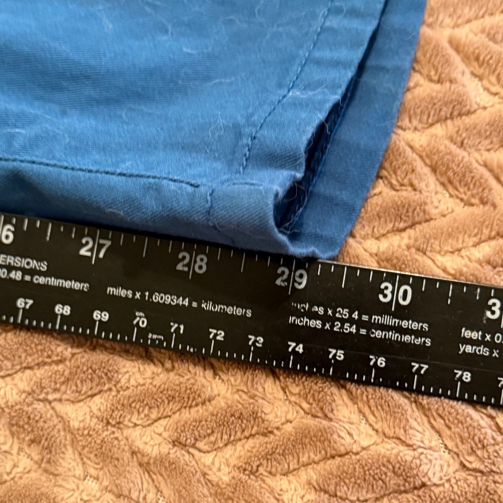 Lane Bryant Women Blue Chino Pants Straight Leg Stretch Size 18 Casual Workwear - Picture 6 of 9